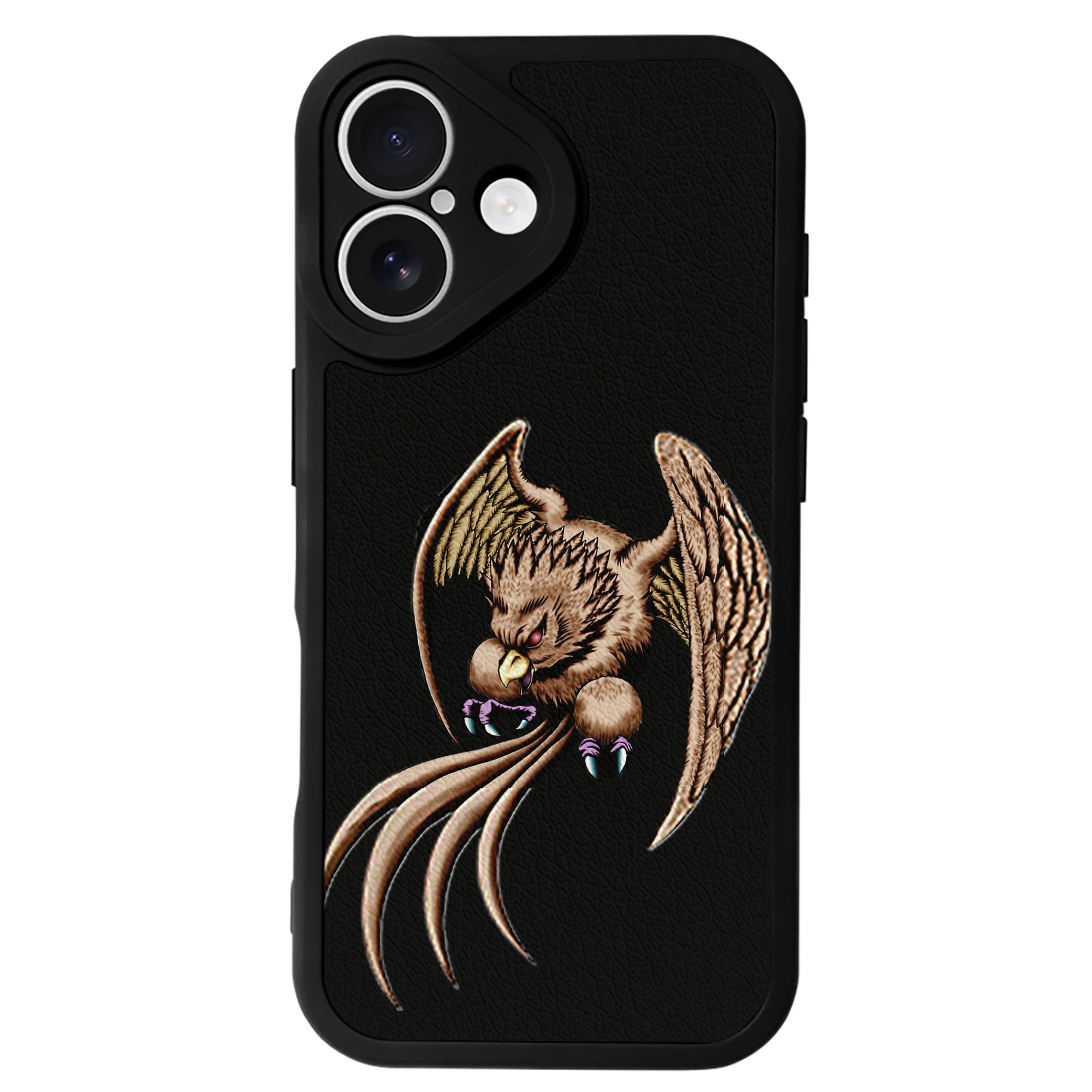 遊☆戯☆王 Yu-Gi-Oh! 【iPhone 16シリーズ対応】シリコンスマホケース（レザー調） 材質：シリコン